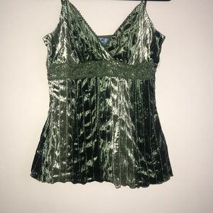 Petite spaghetti strap shirt